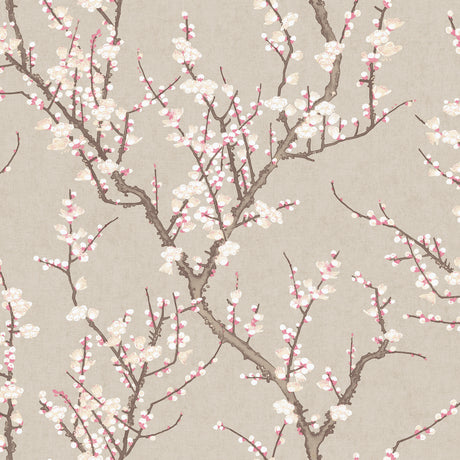 Galerie Spring Blossom Sakura Tree Beige Wallpaper 1903-3