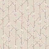 Galerie 1904-3 Beige Sakura Row - Eade's Wallpaper