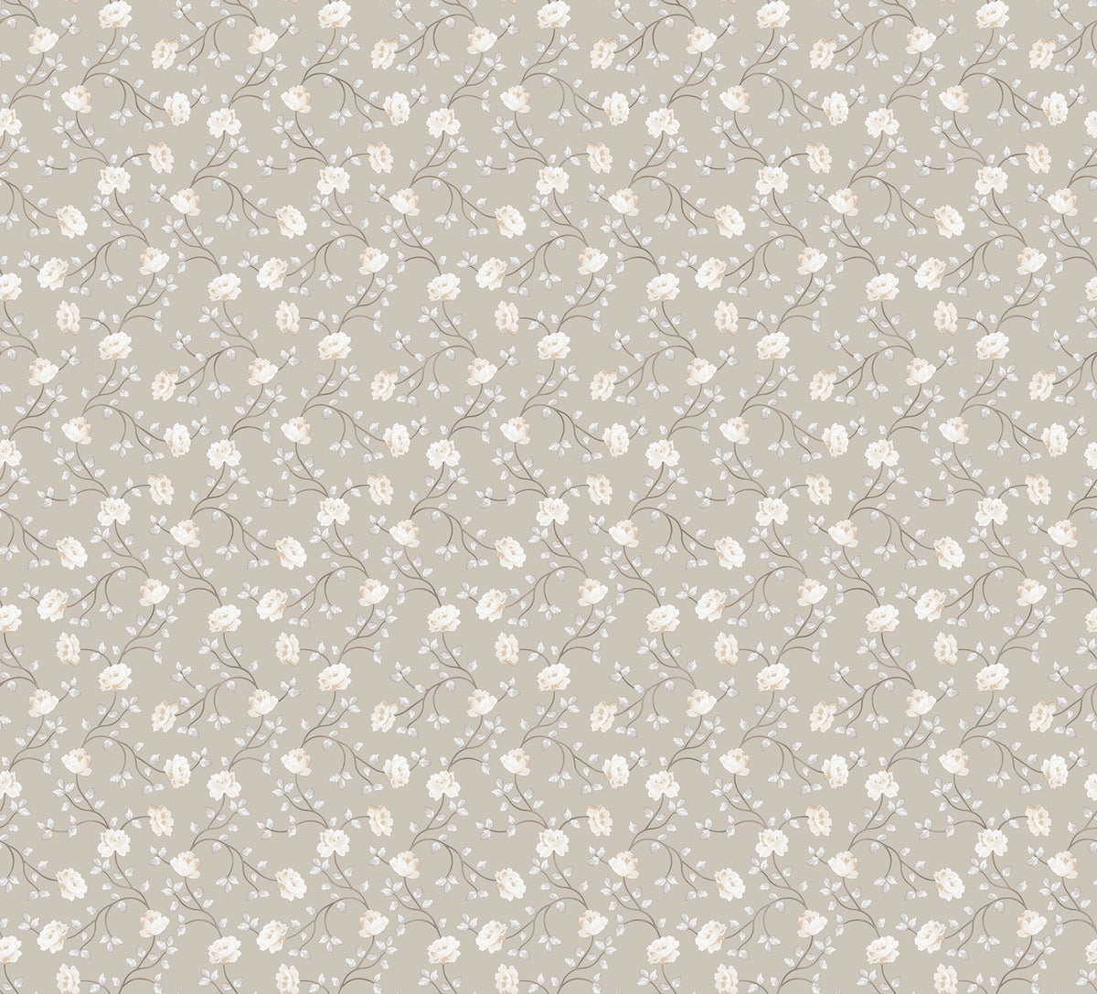 Galerie Spring Blossom Petit Flowers Beige Wallpaper 1905-3