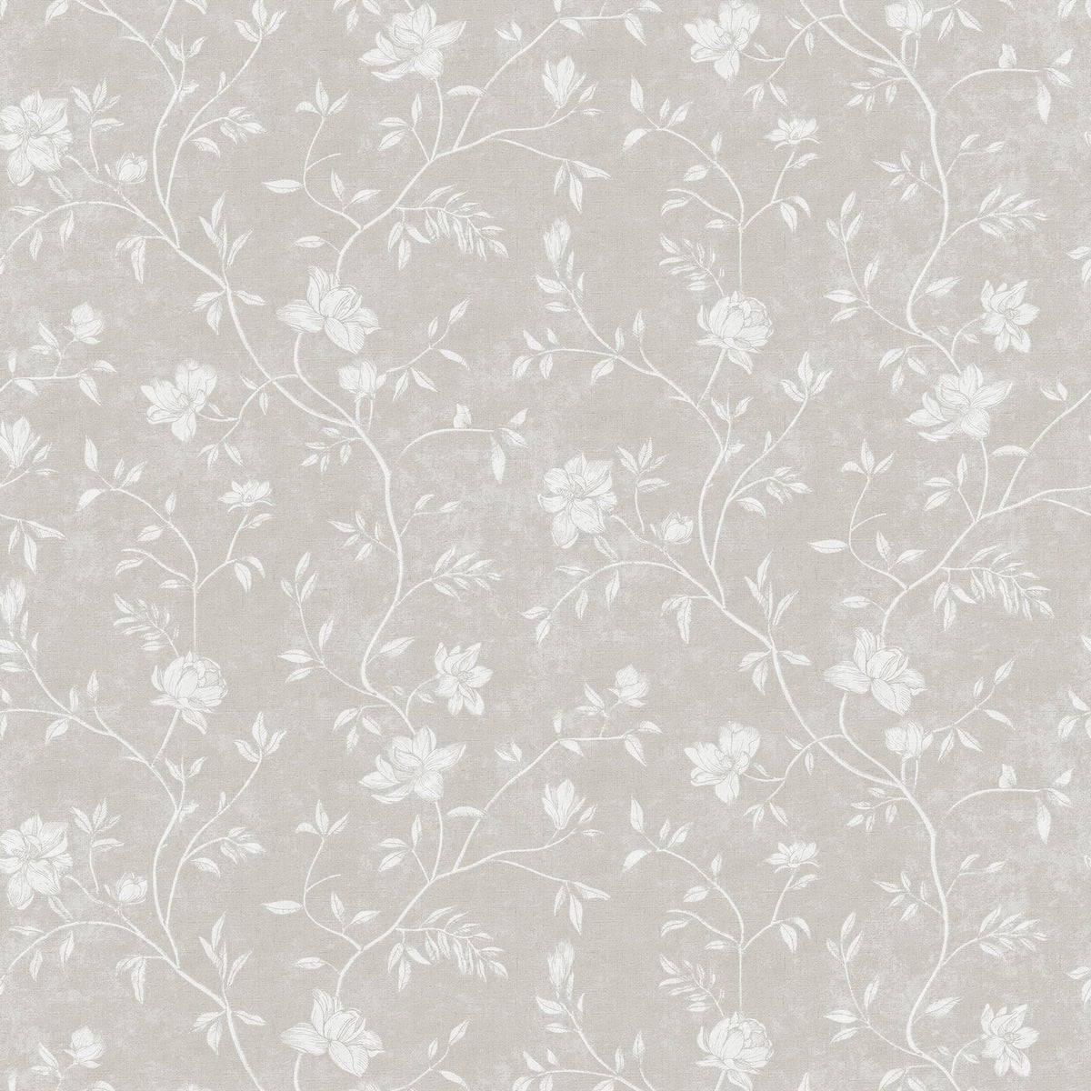 Galerie Spring Blossom Magnolia Silver Grey Wallpaper 1907-2