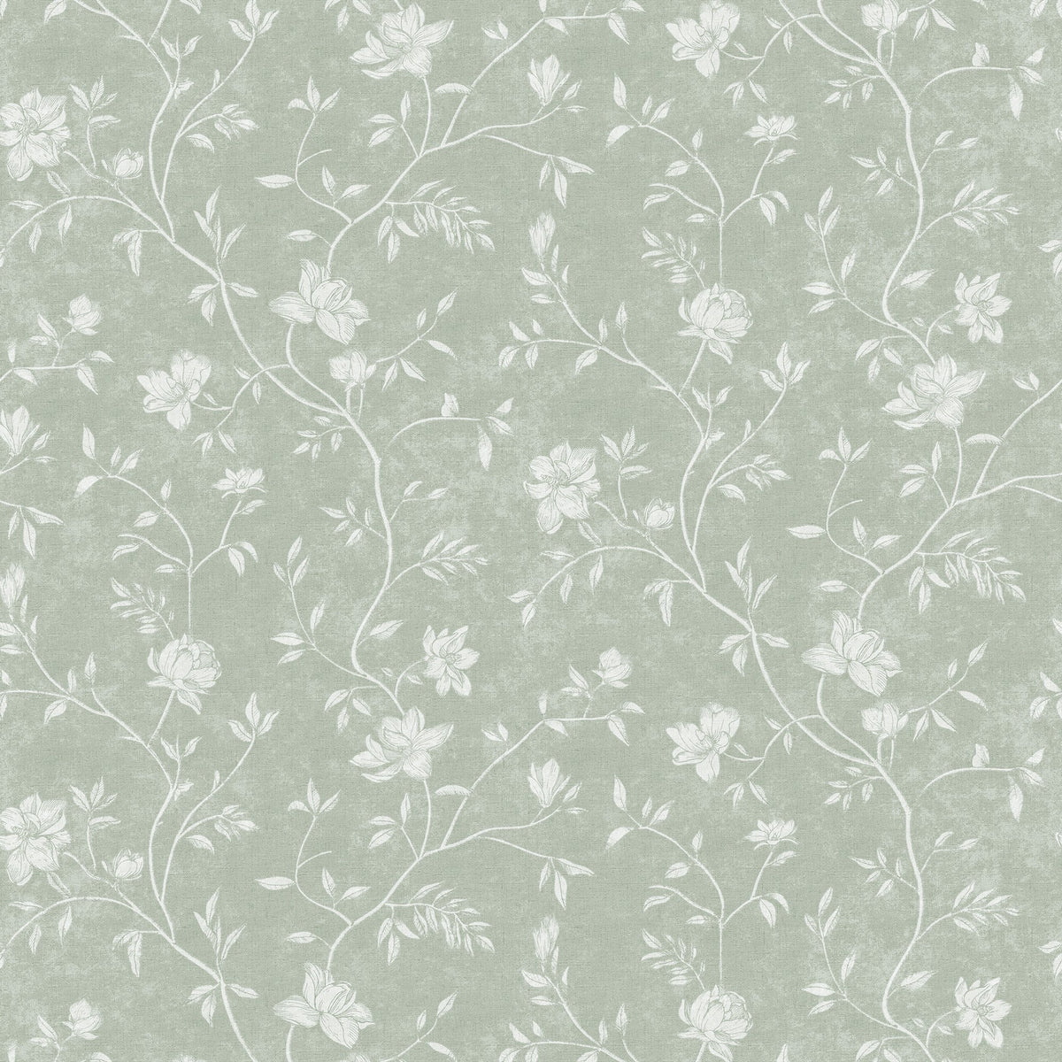 Galerie Spring Blossom Magnolia Green Wallpaper 1907-5