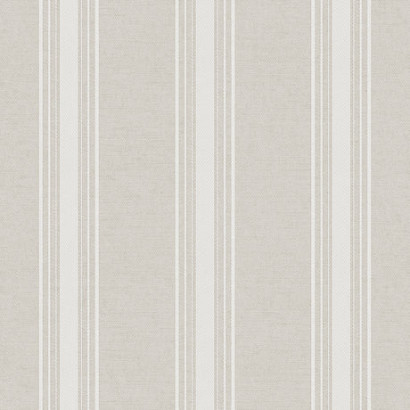 Galerie Spring Blossom STRIPES Silver Grey Wallpaper 1909-3