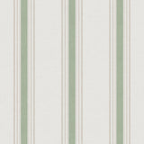 Galerie 1909-5 Green Stripes - Eade's Wallpaper