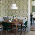 Schumacher 1971 FRUKTLÃ…DA in OLIVE Wallpaper - BORÃ…STAPETE