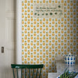 Schumacher 1975 PRUNUS in YELLOW Wallpaper - BORÃ…STAPETER