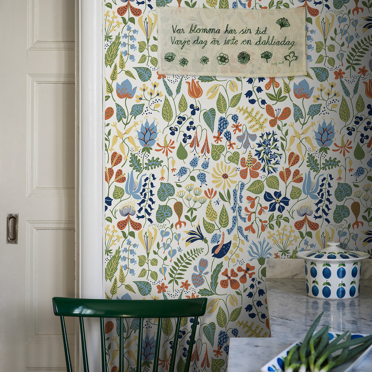 Schumacher 1978 HERBARIUM in MULTI Wallpaper - BORÃ…STAPETER