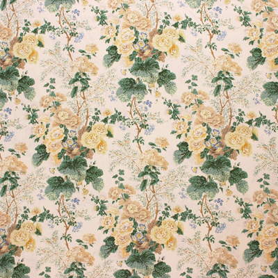 LEE JOFA 2000162.23.0 ALTHEA LINEN PR CITRON Fabric - Eade's Wallpaper