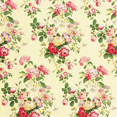 LEE JOFA 2001149.40.0 MAYFIELD HANDBL MAIZE Fabric - Eade's Wallpaper