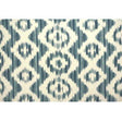 LEE JOFA 2007156.51.0 IKAT DE LIN BLUE Fabric - Eade's Wallpaper