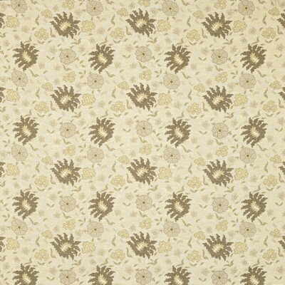 LEE JOFA 2008108.16.0 PRETORIA LAMPAS FLAXEN Fabric - Eade's Wallpaper