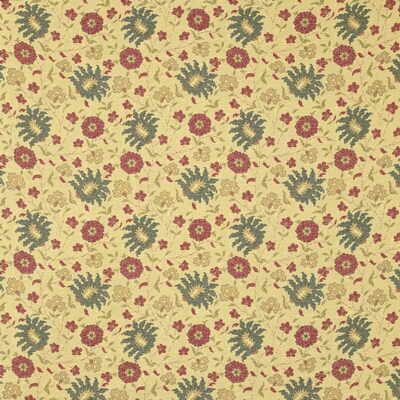 LEE JOFA 2008108.340.0 PRETORIA LAMPAS FOREST Fabric - Eade's Wallpaper