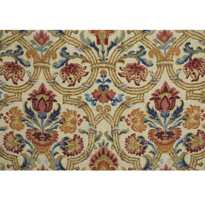 LEE JOFA 2008174.195.0 NEW SEVILLA RUBY/BLUE Fabric - Eade's Wallpaper