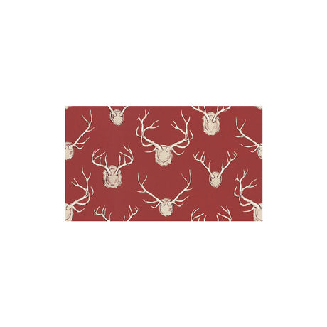 LEE JOFA 2009143.19.0 ANTLERS RED Fabric - Eade's Wallpaper