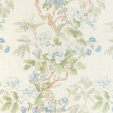 LEE JOFA 2009164.153.0 CHINESE PEONY BLUE Fabric - Eade's Wallpaper