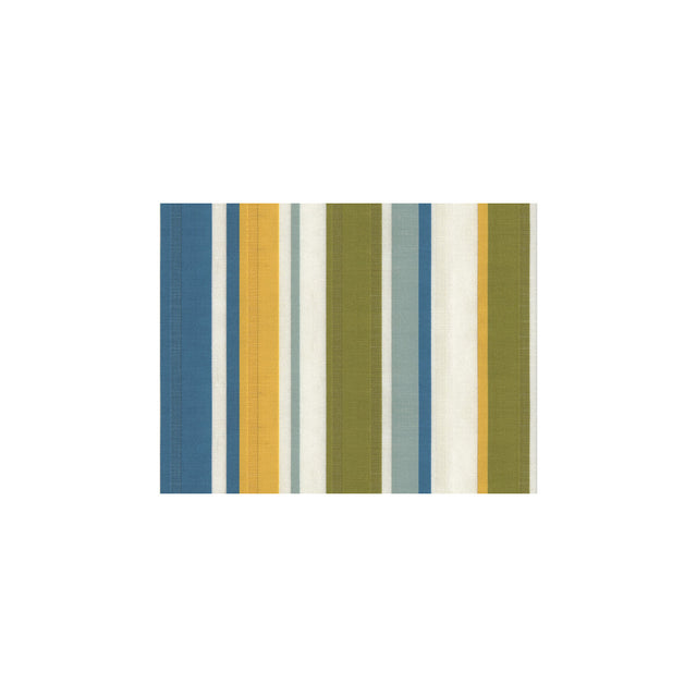 LEE JOFA 2009170.543.0 ELLERTON STRIPE HARBOR Fabric - Eade's Wallpaper