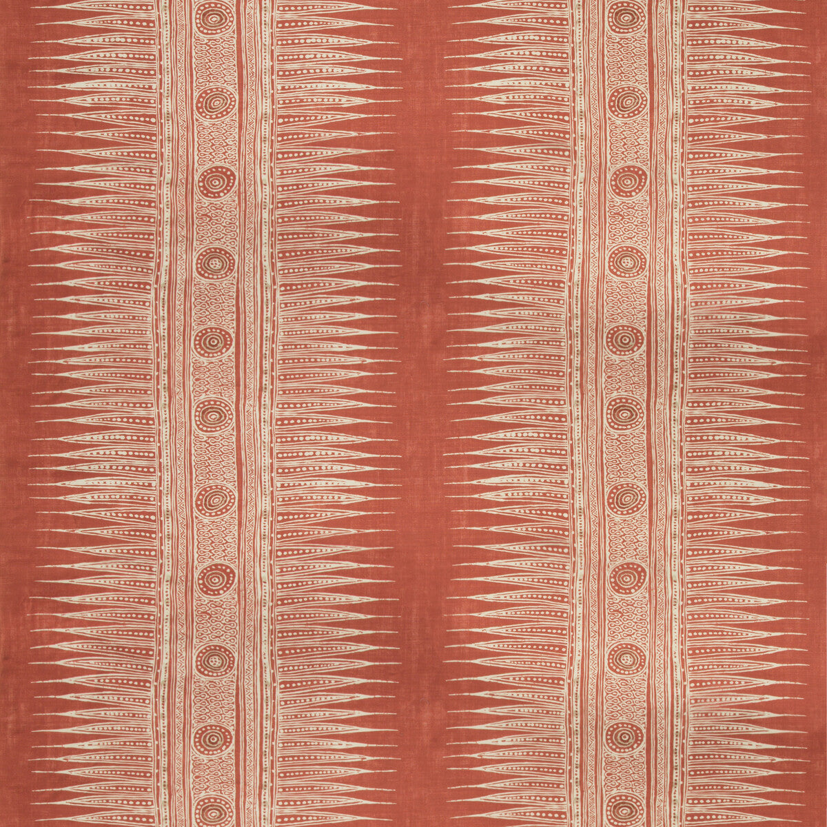 LEE JOFA 2010136.119.0 INDIAN ZAG MADDER Fabric - Eade's Wallpaper