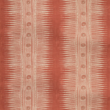 LEE JOFA 2010136.119.0 INDIAN ZAG MADDER Fabric - Eade's Wallpaper