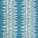 LEE JOFA 2010136.505.0 INDIAN ZAG MARINE Fabric - Eade's Wallpaper