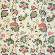 LEE JOFA 2010151.73.0 TREYES PRINT PINK/GREEN Fabric - Eade's Wallpaper
