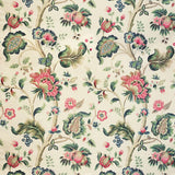 LEE JOFA 2010151.73.0 TREYES PRINT PINK/GREEN Fabric - Eade's Wallpaper