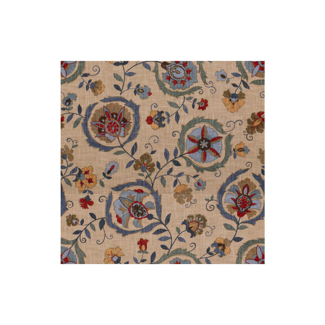 LEE JOFA 2011130.315.0 MONTMARTRE SKY/SAGE Fabric - Eade's Wallpaper