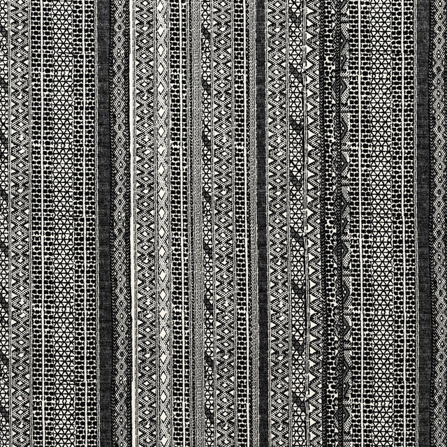 LEE JOFA 2012100.81.0 HAKAN BLACK Fabric - Eade's Wallpaper