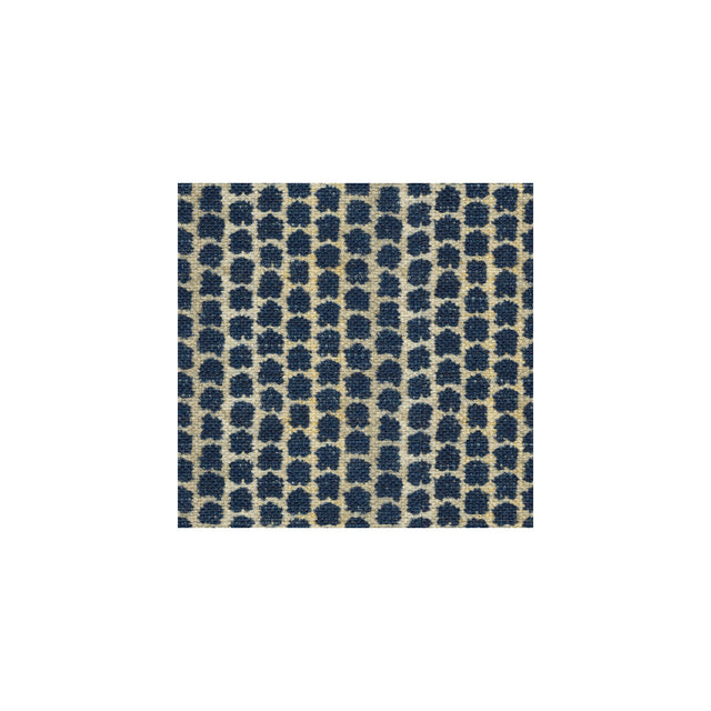 LEE JOFA 2012101.50.0 KAYA INDIGO Fabric - Eade's Wallpaper