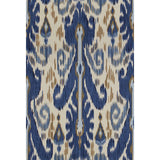 LEE JOFA 2012103.50.0 PARDAH PRINT INDIGO Fabric - Eade's Wallpaper