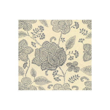LEE JOFA 2012134.50.0 MEDINA INDIGO Fabric - Eade's Wallpaper