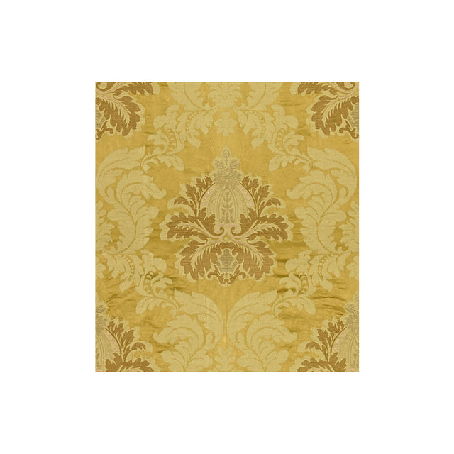 LEE JOFA 2012154.4.0 EMILIA DAMASK GOLD Fabric - Eade's Wallpaper