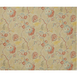 LEE JOFA 2012157.519.0 ANTIBES PRINT BLUE/RED Fabric - Eade's Wallpaper