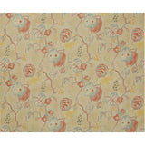 LEE JOFA 2012157.519.0 ANTIBES PRINT BLUE/RED Fabric - Eade's Wallpaper