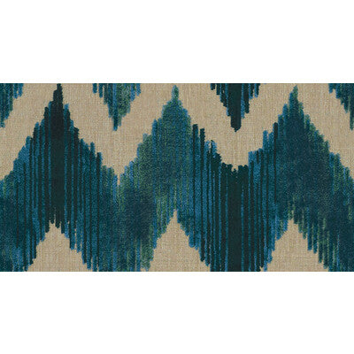 LEE JOFA 2013120.53.0 WATERSEDGE AQUA Fabric - Eade's Wallpaper