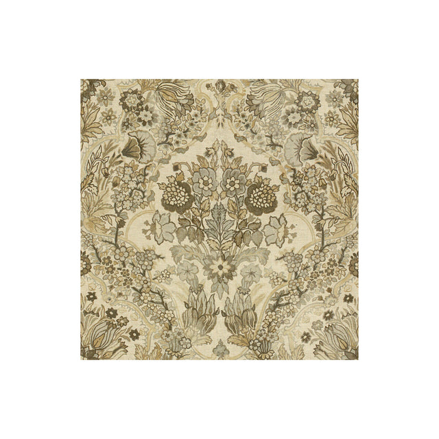 LEE JOFA 2013134.611.0 TETBURY GREY/BISQUE Fabric - Eade's Wallpaper