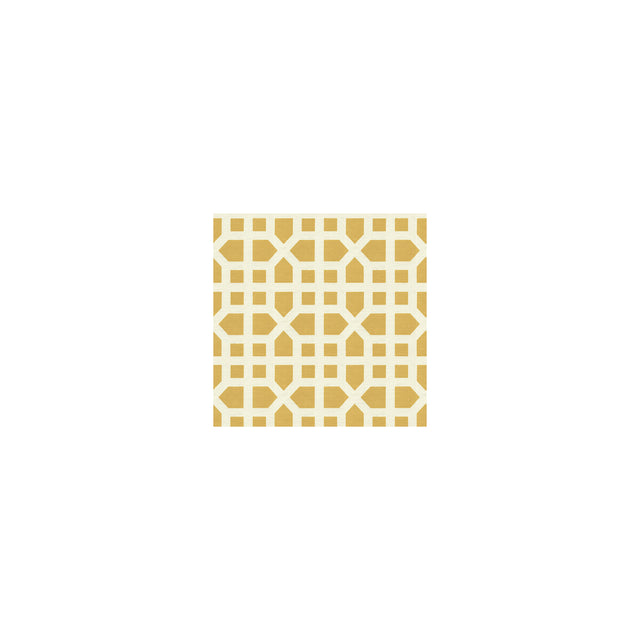 LEE JOFA 2014121.40.0 AVIGNON TRELLIS YELLOW Fabric - Eade's Wallpaper