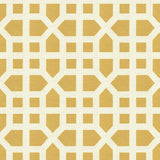 LEE JOFA 2014121.40.0 AVIGNON TRELLIS YELLOW Fabric - Eade's Wallpaper