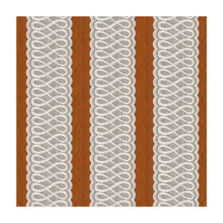 LEE JOFA 2015103.22.0 GRACE SPICE/TAUPE Fabric - Eade's Wallpaper