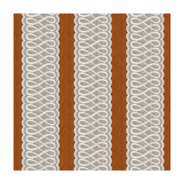 LEE JOFA 2015103.22.0 GRACE SPICE/TAUPE Fabric - Eade's Wallpaper