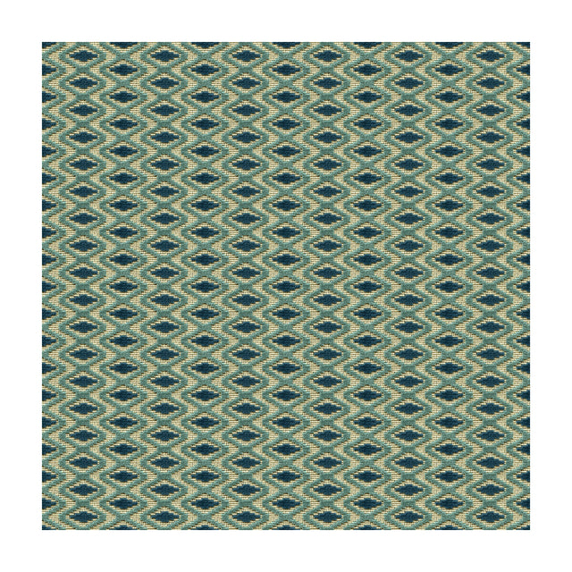 LEE JOFA 2015119.135.0 OTTO TRELLIS LAGOON/TEAL Fabric - Eade's Wallpaper