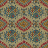 LEE JOFA 2015125.139.0 BOSHAM LAKE/RED Fabric - Eade's Wallpaper