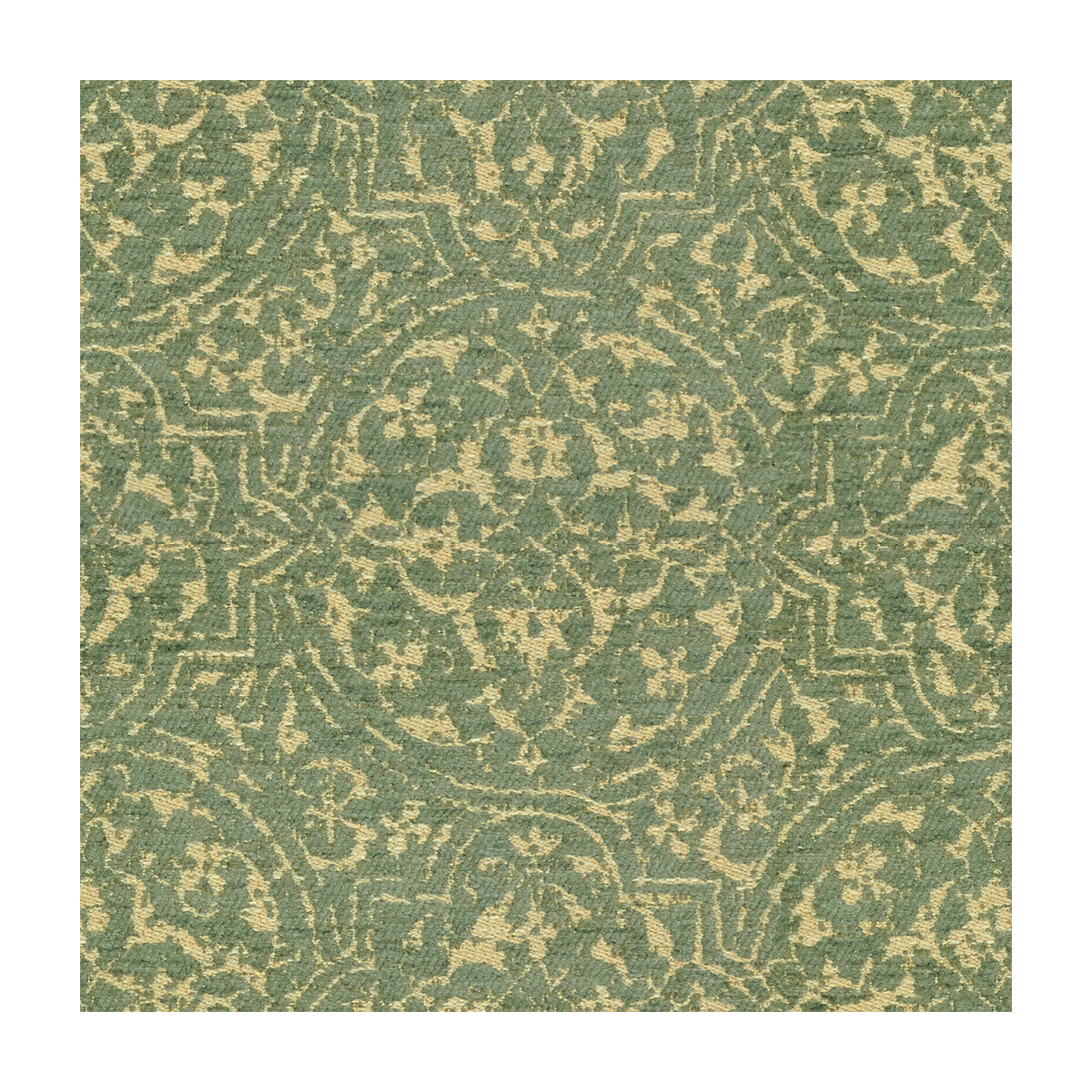 LEE JOFA 2015126.135.0 BROGLIE LAGOON Fabric - Eade's Wallpaper