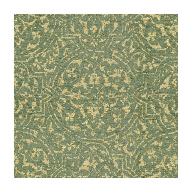 LEE JOFA 2015126.135.0 BROGLIE LAGOON Fabric - Eade's Wallpaper