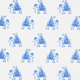 LEE JOFA 2016114.115.0 BAZAAR WHITE/BEACH Fabric - Eade's Wallpaper