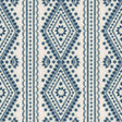 LEE JOFA 2017104.5.0 LUCKNOW BLUE Fabric - Eade's Wallpaper