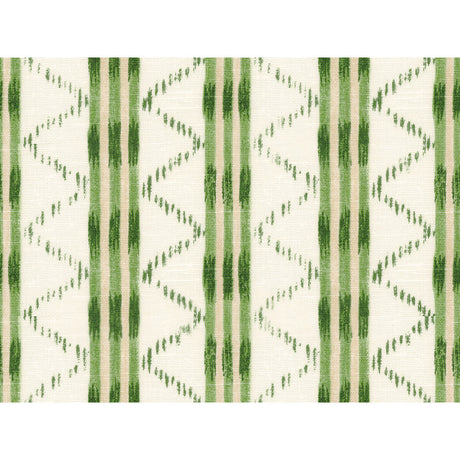 LEE JOFA 2017106.30.0 MAKASSAR GREEN Fabric - Eade's Wallpaper