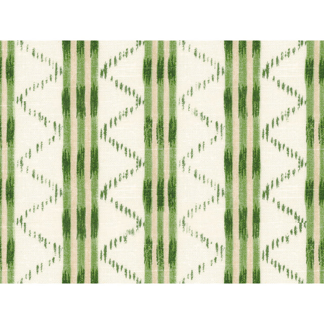 LEE JOFA 2017106.30.0 MAKASSAR GREEN Fabric - Eade's Wallpaper
