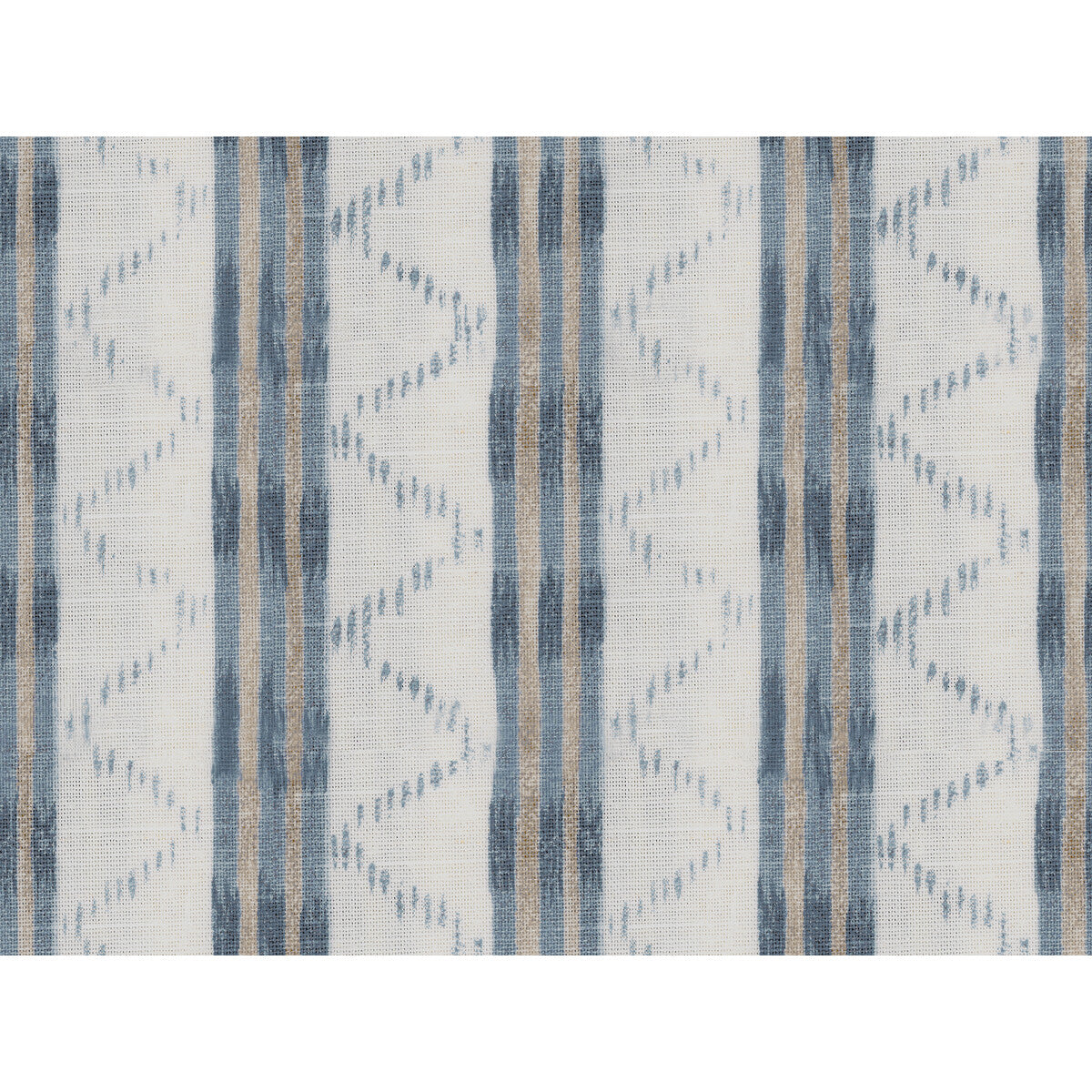 LEE JOFA 2017106.5.0 MAKASSAR BLUE Fabric - Eade's Wallpaper