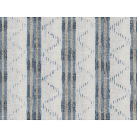 LEE JOFA 2017106.5.0 MAKASSAR BLUE Fabric - Eade's Wallpaper