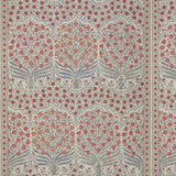 LEE JOFA 2017108.519.0 SAMEERA RED/BLUE Fabric - Eade's Wallpaper