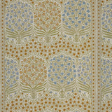 LEE JOFA 2017108.540.0 SAMEERA SAPPHIRE/GOLD Fabric - Eade's Wallpaper